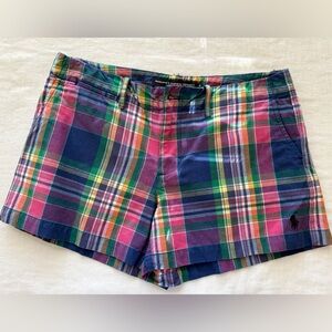 Ralph Lauren Multicolor Plaid Shorts